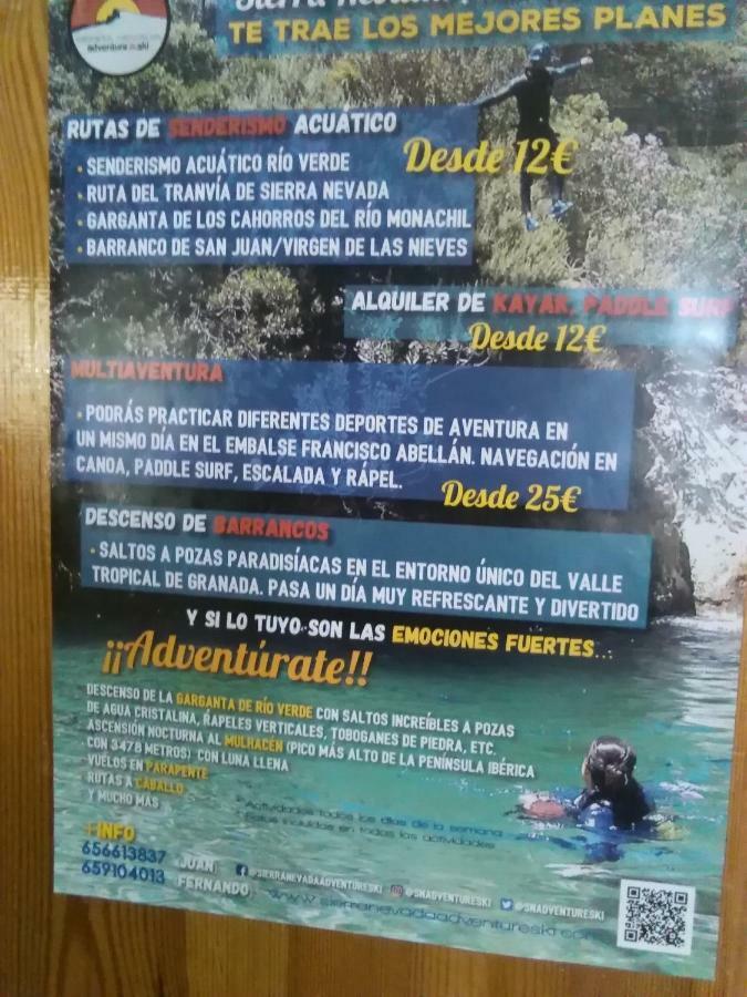 Hotel Casa Veleta Güéjar Sierra Zewnętrze zdjęcie